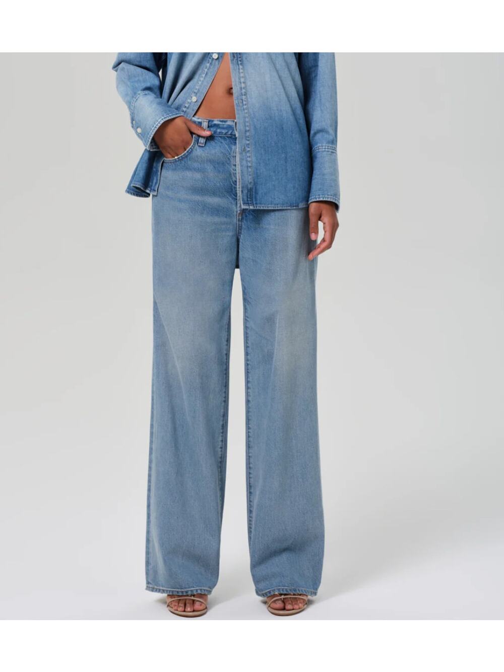 Citizens of Humanity Paloma Baggy In Chalice Size 29